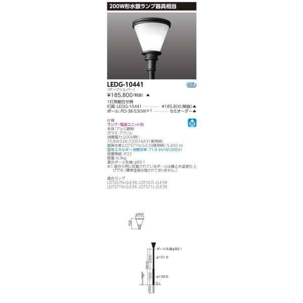 LEDG-10441 OpƖ LEDXH 200W`⃉v ̂ ŃCebN {ݏƖ