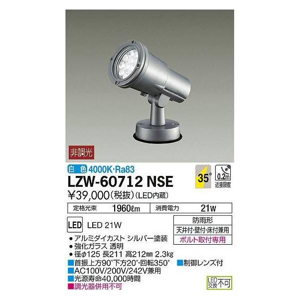 LZW-60712NSE AEghACg LEDnCp[X|bgCg LZ2 CDM-T35W 35° 񒲌 F hJ` d@ OƖ iωo VtEǕtEtp