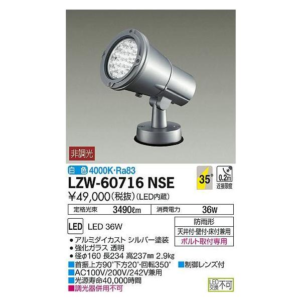LZW-60716NSE AEghACg LEDnCp[X|bgCg LZ4 CDM-T70W 35° 񒲌 F hJ` d@ OƖ iωo VtEǕtEtp