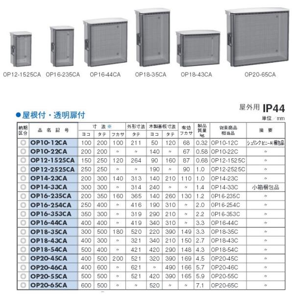 �����H�� �v���{�b�N�X �ėp�^�C�v �v���{�b�N�X�E�������t ������ ���O�p OP20-46CA