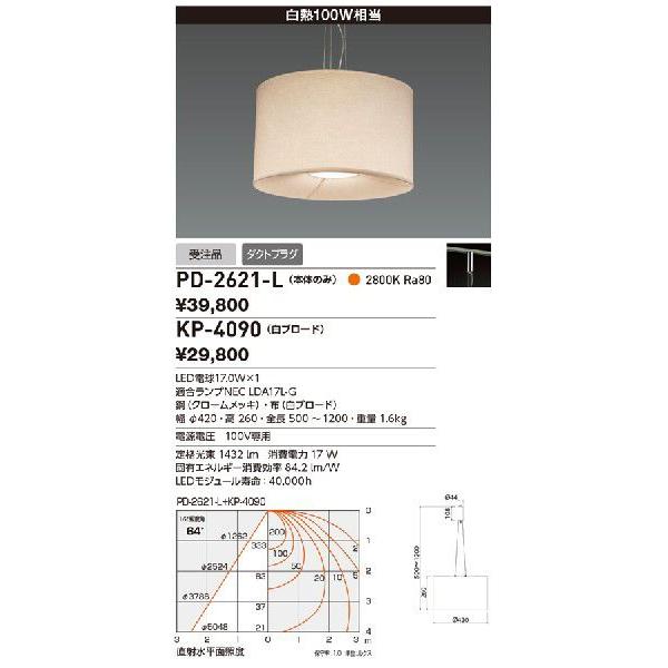 PD-2621-L LEDv^ nCp[y_gCg 1 M100W {̂̂ _NgvO dF 񒲌 RcƖ Ɩ rO _CjOp