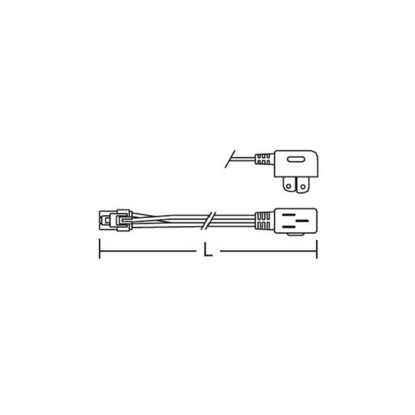 RK-585N �I�����C���Ɩ��p ���d�R�l�N�^�[ �v���O�^�C�v L1000mm  �����Ɩ� �{�ݏƖ�����
