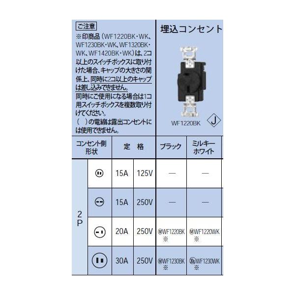 WF1230WK RZg 2P 30A 250V Panasonic dݎ ݔHpz