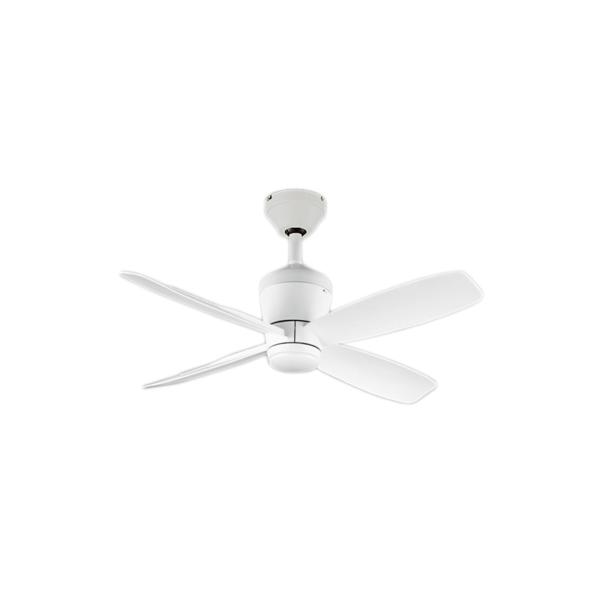 WF811P2 シーリングファン 器具本体(パイプ吊り・短羽根) DC MOTOR FAN 4枚羽根(オフホワイト色) リモコン付 電気工事不要 オーデリック 照明器具