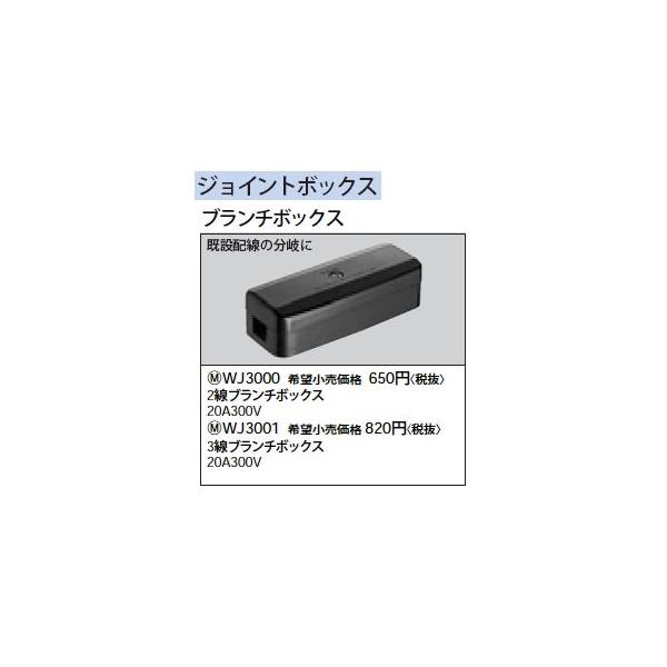 WJ3000 2���u�����`�{�b�N�X Panasonic �d�ݎ��� �H���p�z�����