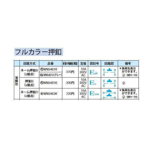 WN5463K �����t���J���[�l�[�����tD(��J�`) a�ړ_ Panasonic �d�ݎ��� �H���p�z�����