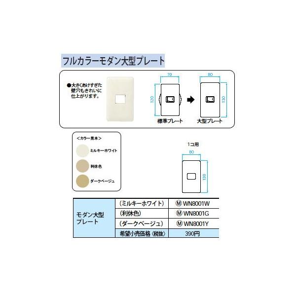WN8001Y ���_����^�v���[�g 1�R�p Panasonic �d�ݎ��� �H���p�z�����