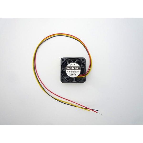 低消費電力ファン　San Ace 409GA0412H7001型番　9GA0412H7001フレームサイズ[mm]　40フレーム厚さ[mm]　15フレーム材質　樹脂定格電圧[V]　12使用電圧範囲[V]　7〜13.8定格電流[A]　0.06...