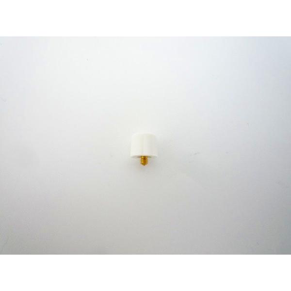 形名　AT-413-Wカテゴリ　付属品サブカテゴリ　ボタン　丸外形寸法目安１（単位：mm 縦*横*奥） 8Dia.取付対象品（付属品専用）　M,S色（付属品専用）　白◆詳細はメーカーホームページを御確認下さい。