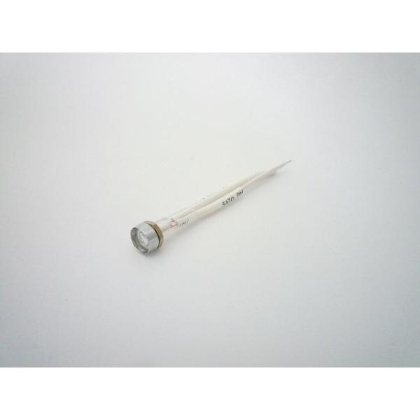 定格　AC110V絶縁抵抗　DC500V、100MΩ以上耐電圧　AC1500V (1分間)寿命　連続点灯6000時間以上　(放電電流0.46mA時)本体材質　ポリカーボネートパネル取付方式　ナット締め付け主絶縁材　PVCリード線　抵抗側 :...