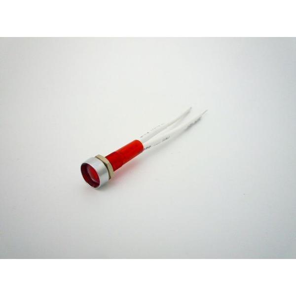 定格　AC110V絶縁抵抗　DC500V、100MΩ以上耐電圧　AC1500V (1分間)寿命　連続点灯6000時間以上　(放電電流0.46mA時)本体材質　ポリカーボネートパネル取付方式　ナット締め付け主絶縁材　PVCリード線　抵抗側 :...