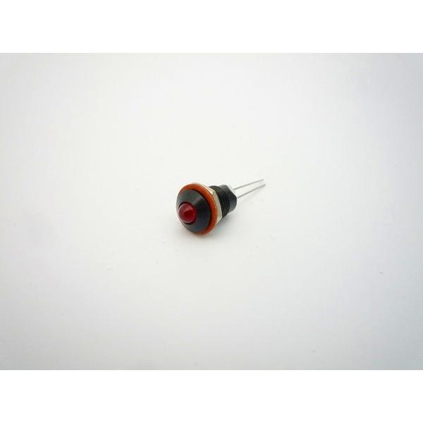 絶縁抵抗　DC500V、100MΩ以上耐電圧　AC500V (1分間)本体材質　黄銅主絶縁材　PBT端子金具　LEDリード線 (□0.5)本体色　B (黒)レンズ色　R (赤)パネル取付方式　ナット締め付け取付板厚　1.5mm〜3.5mmナ...