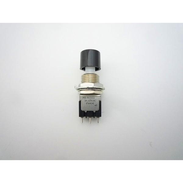 形名　MB-N15S1LBカテゴリ　押ボタンシリーズ　Mサブカテゴリ　非照光式　スイッチ接点仕様　銀詳細表示用電流容量1　3A 125V AC詳細表示用電流容量2　2A 250V AC詳細表示用電流容量3　2A 30V DC極数　単極機能1...