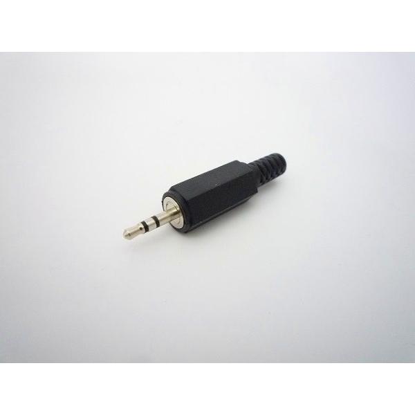 型番：MP025MH2.5mm ステレオプラグ 八角柄ケーブル挿入口径: φ4