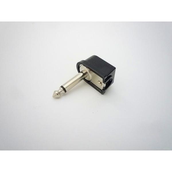 φ6.3mm 2極 モノラルプラグ L型 マル信無線電機 MP-127L