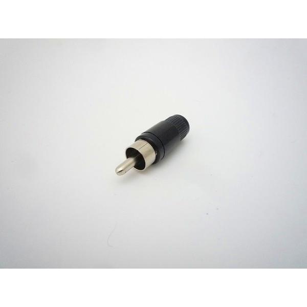 型番：MR568N1RCAピンプラグ 黒色MR-568N-B1MR-568N-B