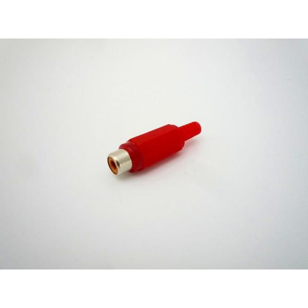 型番：MR596-0RCAピンジャック 中継用 赤色MR-596-R0MR-596-R