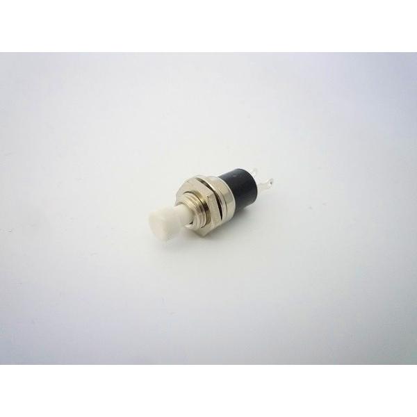 型番：MS312-7操作部カラー：白色定格：AC125V 0.5A回路：SPST（2P） 単極単投スイッチ特性：OFF-(ON) モーメンタリー絶縁抵抗：DC500V 100MΩ以上(MIN)耐電圧：AC250V 1分間(Minute)接触...