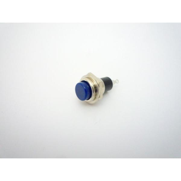 型番：MS350-5操作部カラー：青色定格：AC125V 0.5A回路：SPST（2P） 単極単投スイッチ特性：OFF-(ON) モーメンタリー絶縁抵抗：DC500V 100MΩ以上(MIN)耐電圧：AC1000V 1分間(Minute)接...