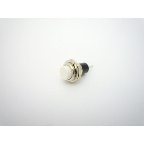 型番：MS350-7操作部カラー：白色定格：AC125V 0.5A回路：SPST（2P） 単極単投スイッチ特性：OFF-(ON) モーメンタリー絶縁抵抗：DC500V 100MΩ以上(MIN)耐電圧：AC1000V 1分間(Minute)接...