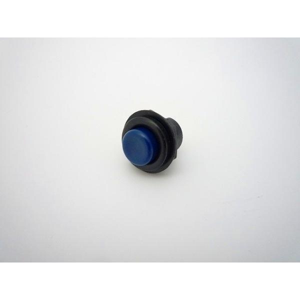 型番：MS356M-5操作部カラー：青色回路：SPST（2P） 単極単投スイッチ特性：OFF-(ON) モーメンタリー定格：AC125V 3A接触抵抗：20mΩ(MAX)絶縁抵抗：100MΩ(MIN)耐電圧：1000VAC 1分間(Minute)