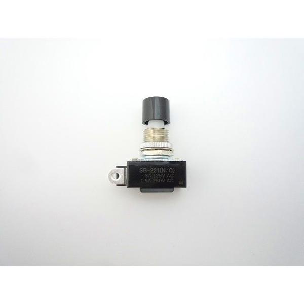 形名　SB-221N/Cカテゴリ　押ボタンシリーズ　Sサブカテゴリ　非照光式　スイッチ詳細表示用電流容量1　3A 125V AC詳細表示用電流容量2　1.5A 250V AC極数　単極機能1　ON-(OFF)機能2　モーメンタリ操作部形状　...