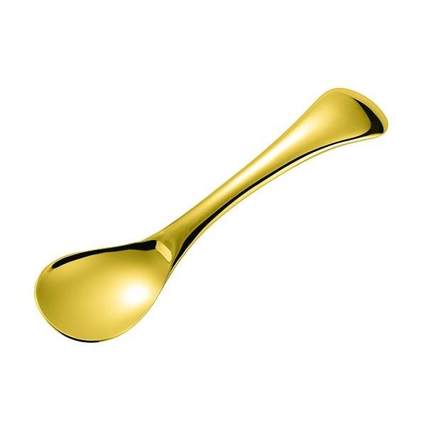 ASAHI CIS-2G 食楽工房 melt 純銅製アイスクリームスプーン ラウンド／ゴールド  燕 三条 銅 熱伝導 プレゼント クリスマス お祝い 誕生日 日本製 アサヒ 旭