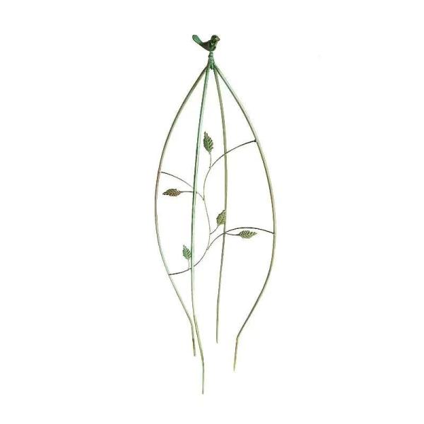 アイアンオベリスク トレリス レトロ調 つる植物サポート  花の支柱 ローズ用 登山植物 鉢植え 屋内屋外対応 庭のアクセントに映える 立体ガーデニング