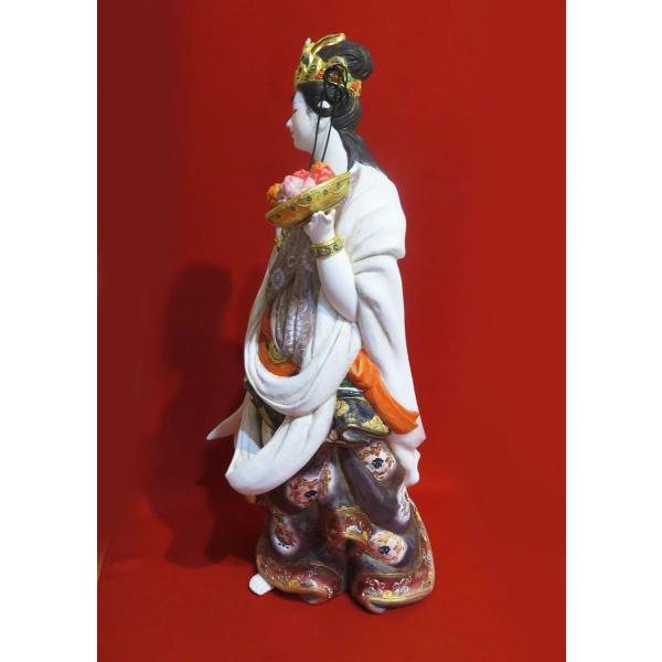 梶原正二博多人形 観自在菩薩 浄華 開運縁起物送料無料仏様観音様日本製 Buyee 日本代购平台 产品购物网站大全 Buyee一站式代购