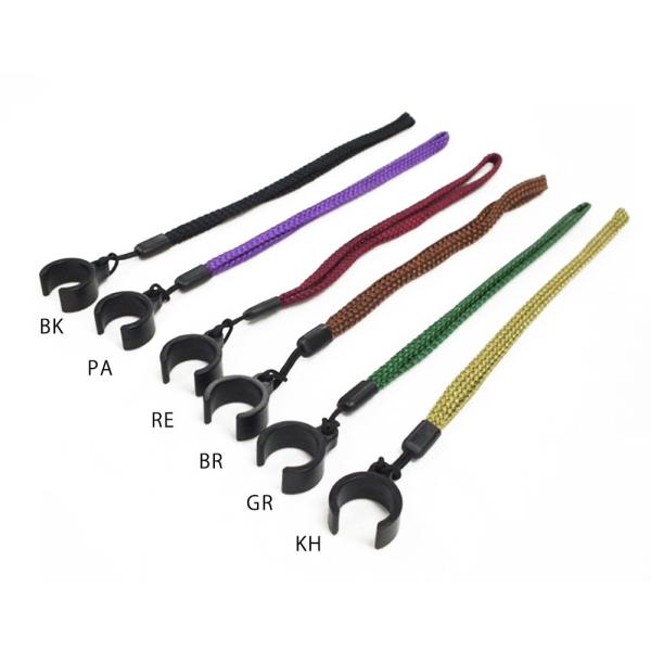 布製のカラーストラップ、全6色です。−−−−−−−−−−−−−−−−−−−−●カラー：BK・BR・RE・GR・PA・KH・NV−−−−−−−−−−−−−−−−−−−−●取付リング径：（小）16〜19mm（大）19〜22mm−−−−−−−−−...