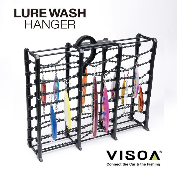 [Release date: April 11, 2025]■□■ 釣行後のルアーメンテナンスに便利。　掛ける・洗う・干す がスムーズにできるルアーウォッシュハンガー ■□■●掛ける・洗う・干すというルアーメンテナンス行為を効率よく行なえる...