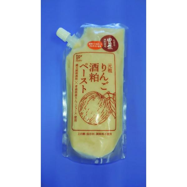 （１）県内１３の酒造店の酒粕に青森県産りんご果汁を主原料に使用した酒粕ペースト。（２）酒造店ごとに香りと風味の違いを楽しむことができます。（３）酒粕には、アミノ酸、ビタミンB群、酒粕レジスタントプロテインが含まれており、　　　健康維持に役立...