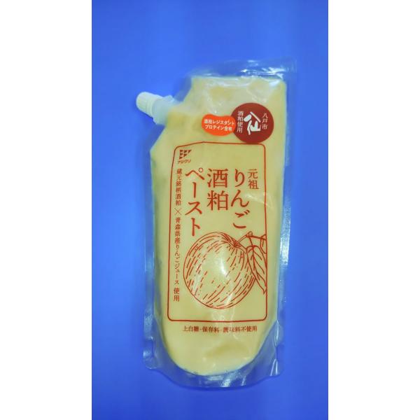 商品情報（１）県内１３の酒造店の酒粕に青森県産りんご果汁を主原料に使用した酒粕ペースト。（２）酒造店ごとに香りと風味の違いを楽しむことができます。（３）酒粕には、アミノ酸、ビタミンB群、酒粕レジスタントプロテインが含まれており、　　　健康維...