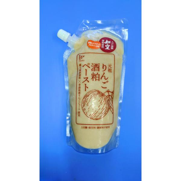（１）県内１３の酒造店の酒粕に青森県産りんご果汁を主原料に使用した酒粕ペースト。（２）酒造店ごとに香りと風味の違いを楽しむことができます。（３）酒粕には、アミノ酸、ビタミンB群、酒粕レジスタントプロテインが含まれており、　　　健康維持に役立...