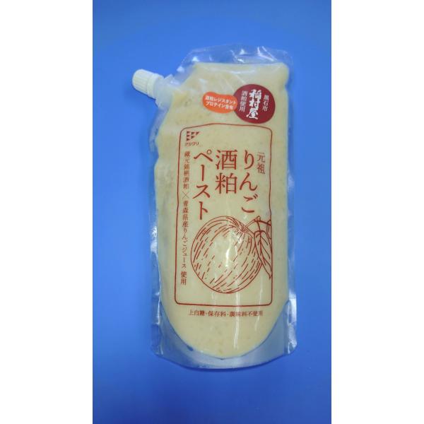 （１）県内１３の酒造店の酒粕に青森県産りんご果汁を主原料に使用した酒粕ペースト。（２）酒造店ごとに香りと風味の違いを楽しむことができます。（３）酒粕には、アミノ酸、ビタミンB群、酒粕レジスタントプロテインが含まれており、　　　健康維持に役立...