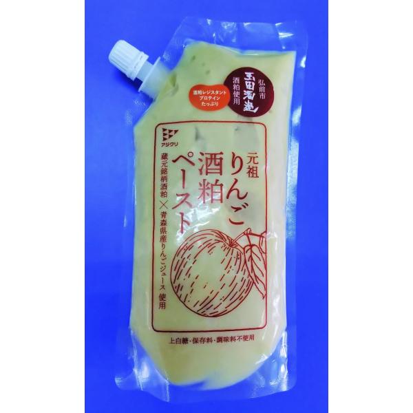 （１）県内１３の酒造店の酒粕に青森県産りんご果汁を主原料に使用した酒粕ペースト。（２）酒造店ごとに香りと風味の違いを楽しむことができます。（３）酒粕には、アミノ酸、ビタミンB群、酒粕レジスタントプロテインが含まれており、　　　健康維持に役立...
