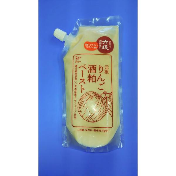 （１）県内１３の酒造店の酒粕に青森県産りんご果汁を主原料に使用した酒粕ペースト。（２）酒造店ごとに香りと風味の違いを楽しむことができます。（３）酒粕には、アミノ酸、ビタミンB群、酒粕レジスタントプロテインが含まれており、　　　健康維持に役立...