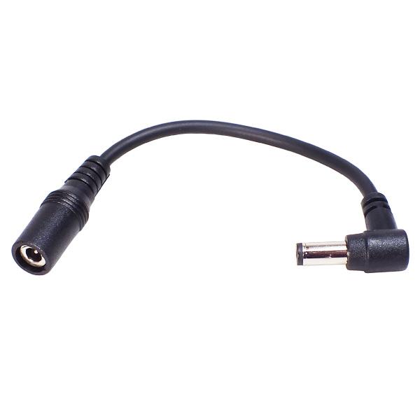 空冷作業服 電熱ベスト 電熱グローブモバイルバッテリーからのラズパイや小型電子機器 開発ボードへの電力供給外径3.8mm 内径1.4mm→外径5.5mm内径2.1mmへ変換【製品特徴】・オス端子：外径5.5mm 内径2.1mm L型・オス側...