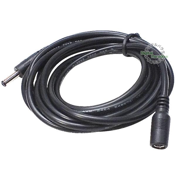 外径3.8mm内径1.4mm 電源延長ケーブル2m 電力供給 充電用 DC端子延長