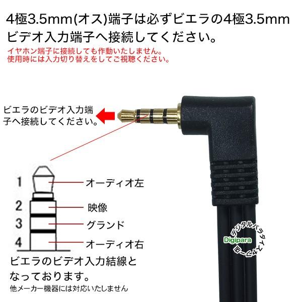 ビエラ対応4極3.5mm→RCA変換ケーブル ゲーム機やDVDプレーヤー接続に 4極3.5mm(オス)-RCA(メス) 20cm パナソニック ビエラ用 ZUUN 435PANAzc02 :435PANAzc02:デジタルパラダイス - 通販 - Yahoo!ショッピング ビエラ対応4極3.5mm→RCA変換ケーブル ゲーム機やDVDプレーヤー接続に 4極3.5mm(オス)-RCA(メス) 20cm パナソニック ビエラ用 ZUUN 435PANAzc02 :435PANAzc02:デジタルパラダイス - 通販 - Yahoo!ショッピング