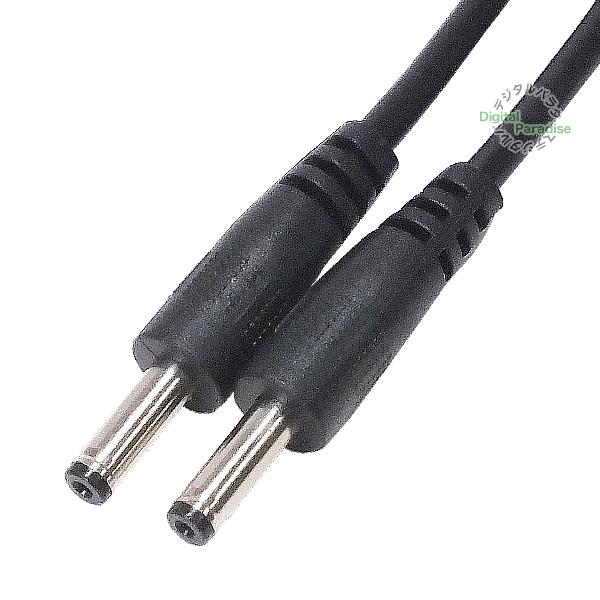 外径3.8mm内径1.4mm DC電源ケーブル 2m 電力供給や充電用DC端子