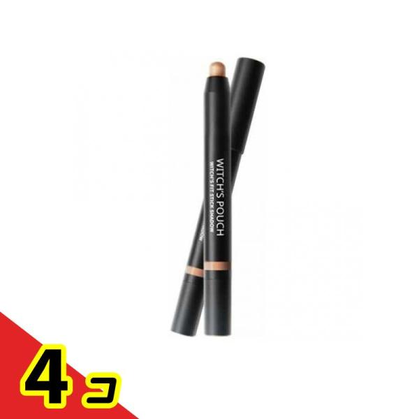 Witch's Pouch ウィッチズポーチ ウィッチズフィットスティックシャドウ#06 オレンジ 1.5g  4個セット