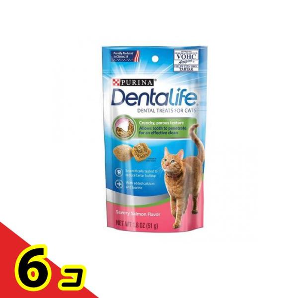 他サイト： ピュリナ デンタライフ キャット デンタルケアスナック サーモン味 51g  6個セットの商品画像