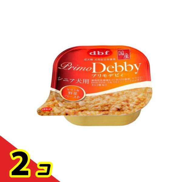 他サイト： dbf デビフ シニア犬用 総合栄養食 プリモデビィ ササミ&amp;野菜ペースト 95g  2個セットの商品画像
