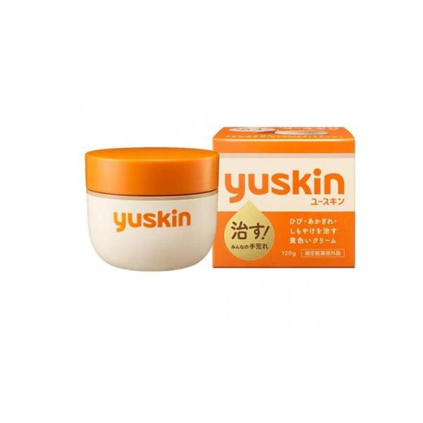 使用期限は6カ月以上先のものを送ります。●yuskin（ユースキン）●4つの有効成分が「ひび・あかぎれ・しもやけ」を治します（指定医薬部外品）●2つのうるおい成分がお肌にうるおいを与えます。●クリームの黄色は、水溶性ビタミンのひとつ「ビタミ...
