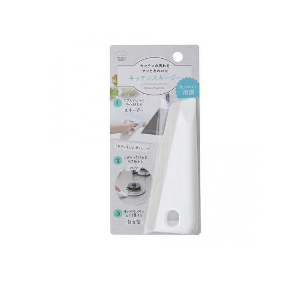 他サイト： マーナ キッチンスキージー(スクイジー) K759W ホワイト 1個入  (1個)の商品画像