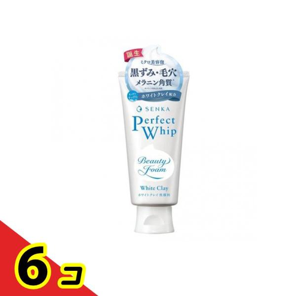 洗顔専科　パーフェクトホワイトクレイ洗顔フォーム120g ×48個 専科（SENKA） パーフェクトホイップ ホワイトクレイ 洗顔料 120g 6個