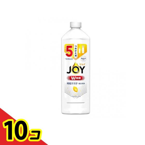 P&Gジャパン JOY W除菌 ジョイコンパクト スパークリングレモンの香り 670mL (詰め替え用 特大サイズ) ×10個