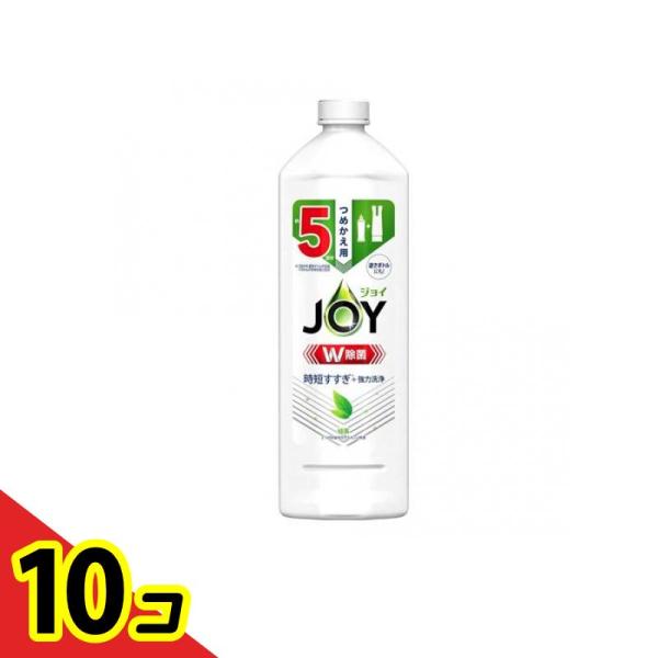 P&Gジャパン JOY W除菌 ジョイコンパクト 緑茶の香り 670mL (詰め替え用 特大サイズ) ×10個