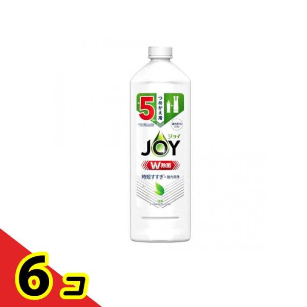 P&Gジャパン JOY W除菌 ジョイコンパクト 緑茶の香り 670mL (詰め替え用 特大サイズ) ×6個
